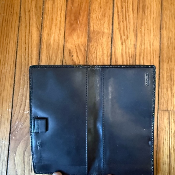 Black & Grey Check Wallet - Picture 4 of 5
